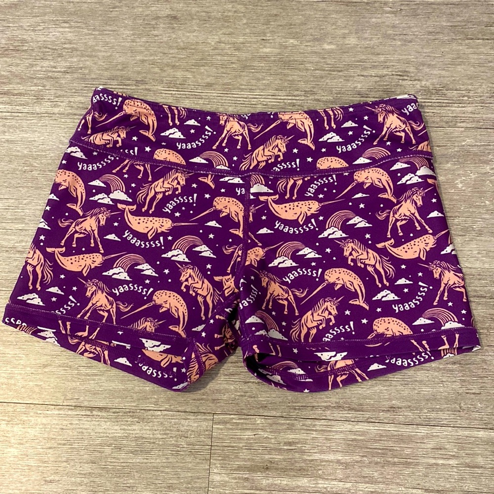 IAB BOOTY YAASS SHORT - PURPLE - SIZE MEDIUM